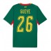 Senegal Pape Gueye #26 Venkovní Dres MS 2026 Krátkým Rukávem Senegal Pape Gueye #26 Venkovní Dres MS 2026 Krátkým Rukávem